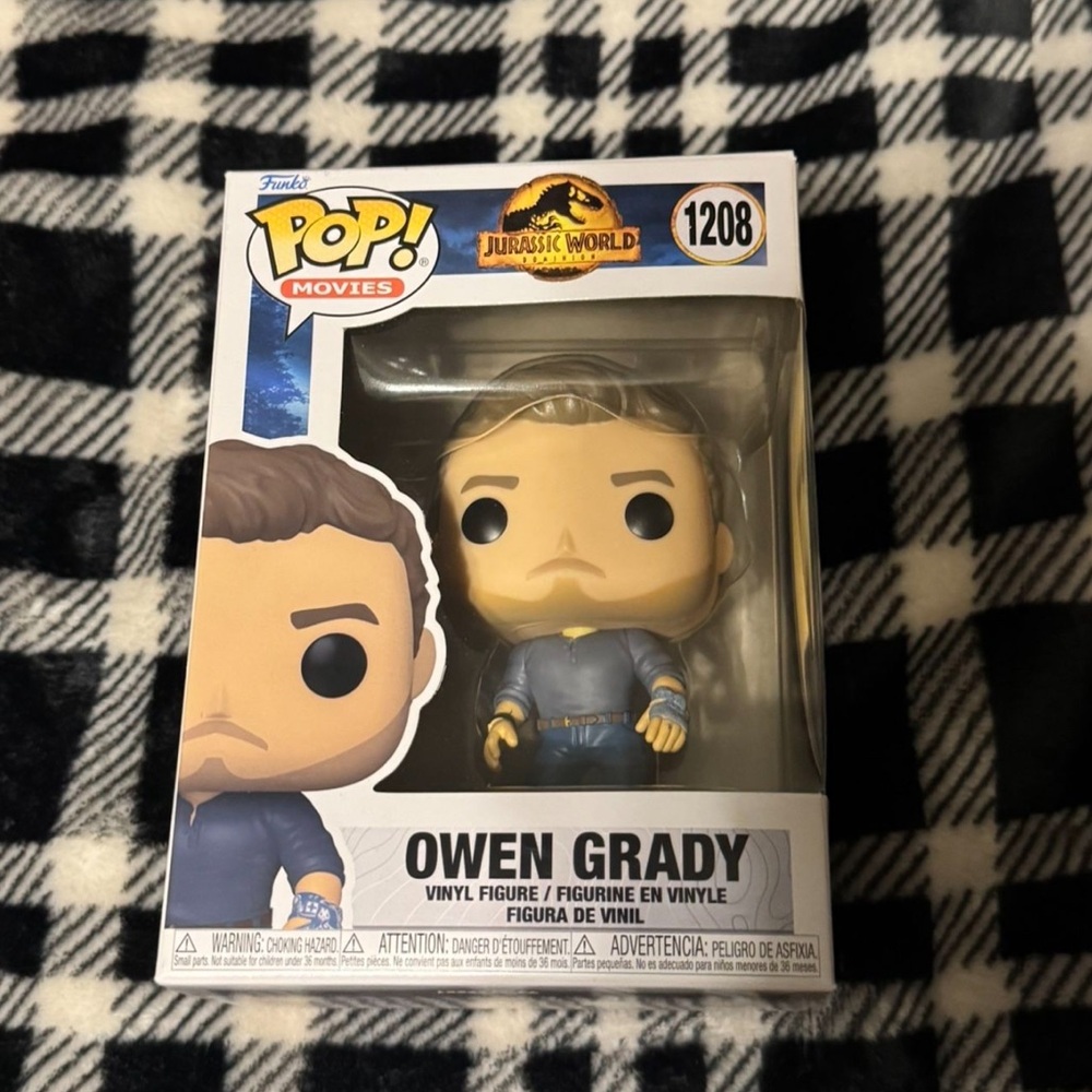 Funko POP! Movies Jurassic World Dominion Owen Grady Vinyl Figure, Multicolor